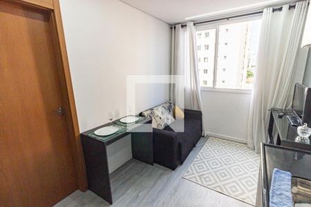 Sala/Cozinha de apartamento para alugar com 1 quarto, 30m² em Belenzinho, São Paulo