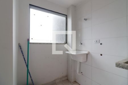 Sala/Cozinha e Área de Serviço de apartamento à venda com 2 quartos, 44m² em Vila Guilhermina, São Paulo
