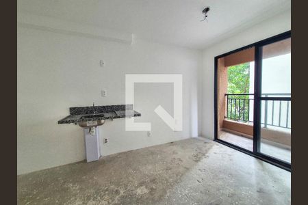 Sala/Cozinha de apartamento à venda com 1 quarto, 31m² em Perdizes, São Paulo