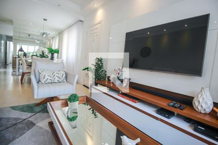 Sala de casa de condomínio à venda com 3 quartos, 165m² em Parque Assuncao, Taboão da Serra