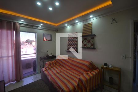 Sala de apartamento para alugar com 2 quartos, 70m² em Caonze, Nova Iguaçu
