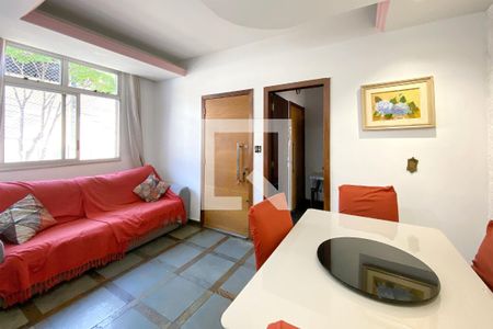 Sala de apartamento à venda com 3 quartos, 85m² em Horto Florestal, Belo Horizonte