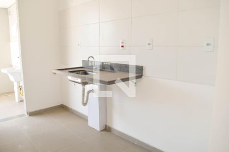 Cozinha de apartamento à venda com 2 quartos, 55m² em Chácara Seis de Outubro, São Paulo