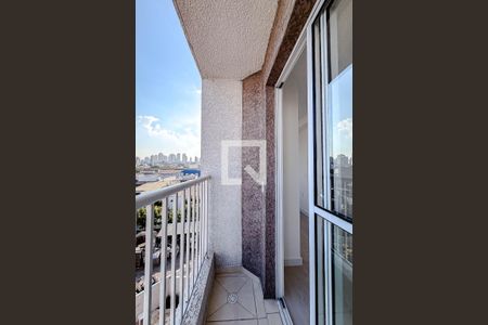 Varanda da Sala de apartamento para alugar com 1 quarto, 37m² em Vila Independencia, São Paulo