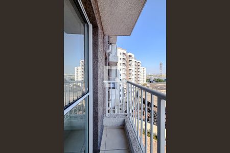 Varanda da Sala de apartamento para alugar com 1 quarto, 37m² em Vila Independencia, São Paulo