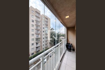 Varanda da Sala de kitnet/studio à venda com 1 quarto, 32m² em Mooca, São Paulo