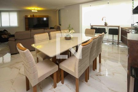 Sala de Jantar de apartamento à venda com 4 quartos, 198m² em Jardim Avelino, São Paulo