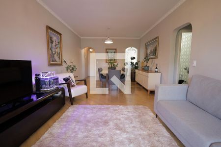 Sala de apartamento à venda com 3 quartos, 130m² em Vila Alzira, Santo André