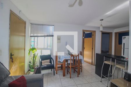 Sala de apartamento à venda com 2 quartos, 43m² em São José, Porto Alegre