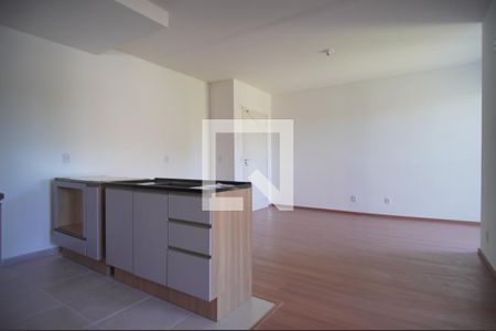 Sala/Cozinha de apartamento à venda com 2 quartos, 66m² em Campina, São Leopoldo