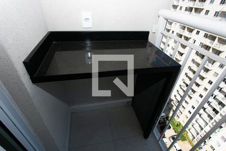 Varanda da Sala de apartamento para alugar com 2 quartos, 36m² em Guaiauna, São Paulo