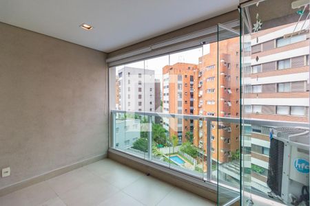 Vista/Varanda de kitnet/studio para alugar com 1 quarto, 34m² em Vila Madalena, São Paulo