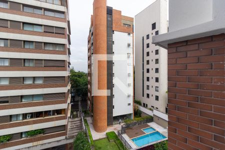 Vista/Varanda de kitnet/studio para alugar com 1 quarto, 34m² em Vila Madalena, São Paulo