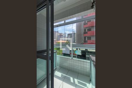 Sacada  de apartamento para alugar com 2 quartos, 60m² em Nova Mirim, Praia Grande