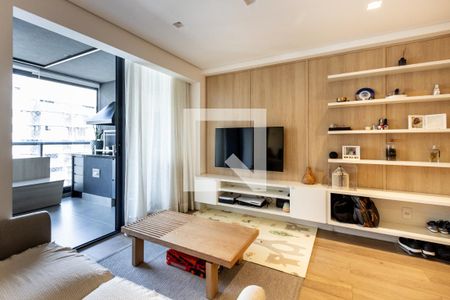 Sala de apartamento à venda com 2 quartos, 75m² em Perdizes, São Paulo