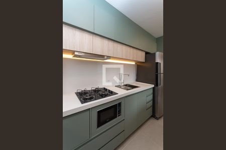 Cozinha Americana de apartamento para alugar com 2 quartos, 34m² em Barra Funda, São Paulo