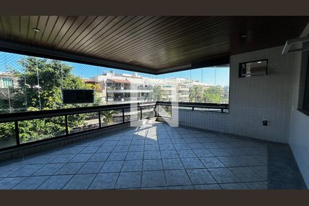 Varanda de apartamento à venda com 3 quartos, 111m² em Recreio dos Bandeirantes, Rio de Janeiro