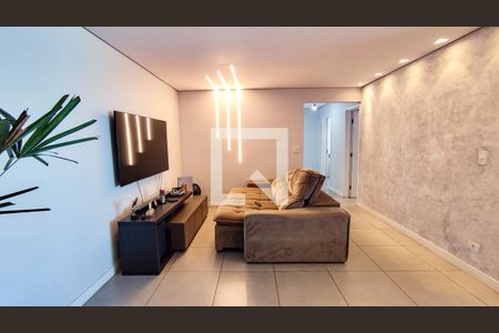 Sala de apartamento para alugar com 3 quartos, 117m² em Boqueirão, Praia Grande