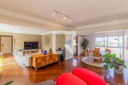 Sala de apartamento para alugar com 3 quartos, 161m² em Paraíso, São Paulo