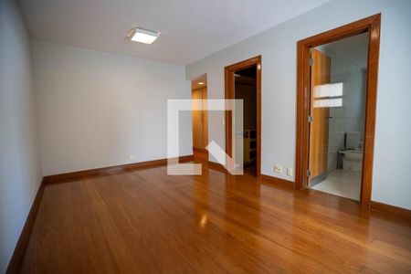 Quarto Suíte Master  de apartamento à venda com 4 quartos, 186m² em Funcionários, Belo Horizonte