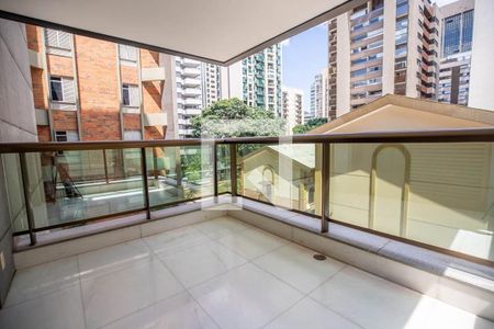 Varanda da Suíte  de apartamento à venda com 4 quartos, 186m² em Funcionários, Belo Horizonte