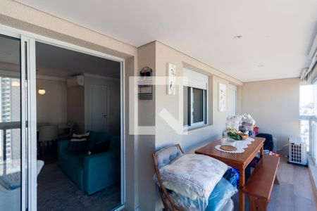 Varanda da Sala de apartamento para alugar com 2 quartos, 87m² em Vila Prudente, São Paulo