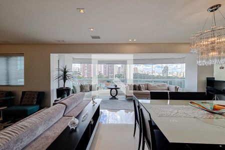 Sala de apartamento à venda com 3 quartos, 180m² em Água Rasa, São Paulo
