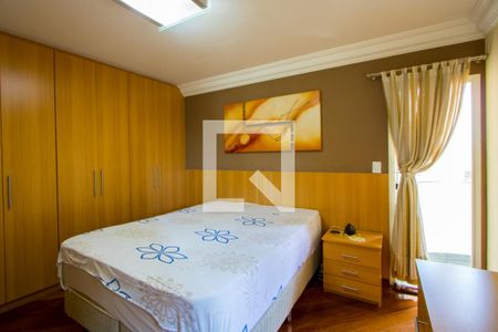 Quarto 1 - Suíte de apartamento à venda com 3 quartos, 152m² em Jardim, Santo André