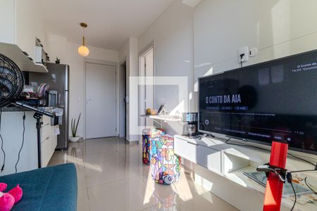 Sala de apartamento à venda com 1 quarto, 27m² em Centro Histórico de São Paulo, São Paulo