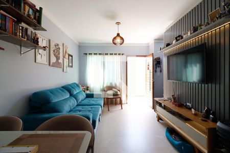 Sala de casa de condomínio à venda com 2 quartos, 80m² em Vila Santa Teresa (zona Leste), São Paulo