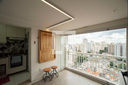 Varanda de apartamento à venda com 2 quartos, 64m² em Vila do Bosque, São Paulo