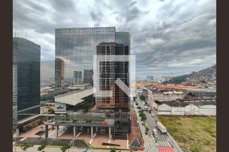 Vista da Sala de apartamento à venda com 3 quartos, 70m² em Santo Cristo, Rio de Janeiro