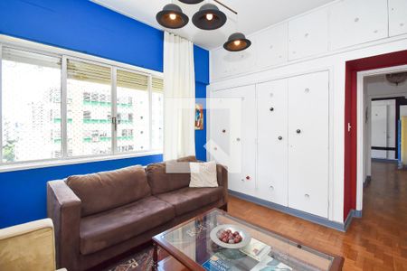 sala de estar de apartamento para alugar com 1 quarto, 100m² em Jardim Paulista, São Paulo