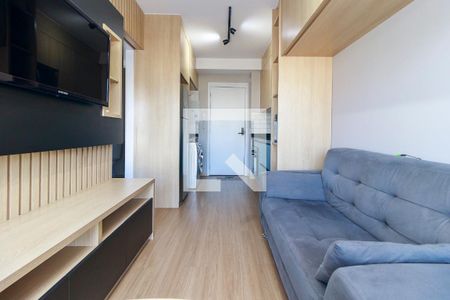 Sala de apartamento para alugar com 1 quarto, 28m² em Brooklin, São Paulo