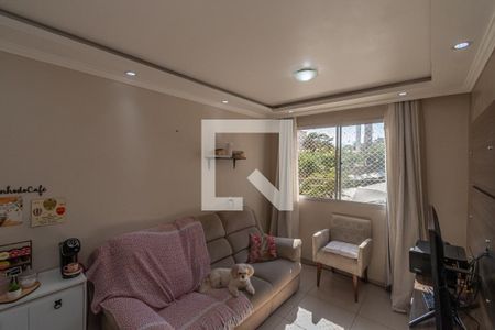 Sala de Estar/Jantar  de apartamento à venda com 2 quartos, 45m² em Jardim Lucia (nova Veneza), Sumaré
