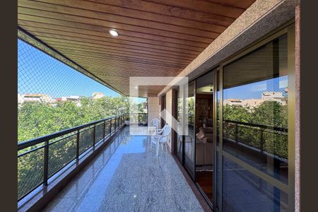 Varanda de apartamento à venda com 3 quartos, 188m² em Recreio dos Bandeirantes, Rio de Janeiro