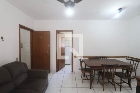 Sala de apartamento para alugar com 2 quartos, 58m² em Parque Enseada, Guarujá