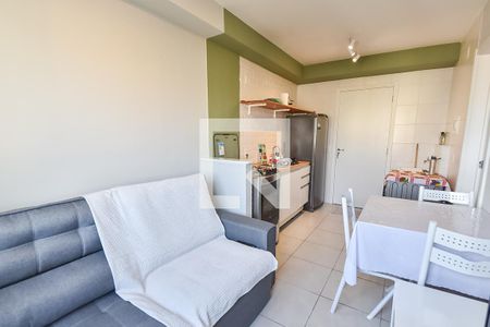 Sala de apartamento à venda com 1 quarto, 27m² em Cambuci, São Paulo