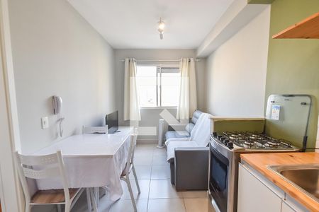 Sala de apartamento à venda com 1 quarto, 27m² em Cambuci, São Paulo
