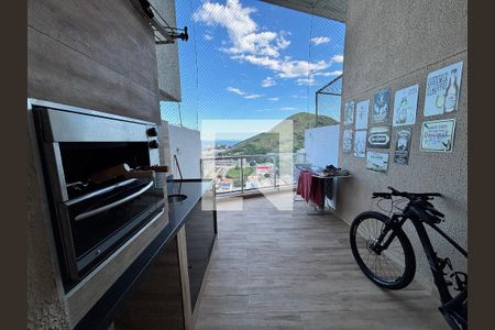 Varanda de apartamento à venda com 4 quartos, 122m² em Recreio dos Bandeirantes, Rio de Janeiro