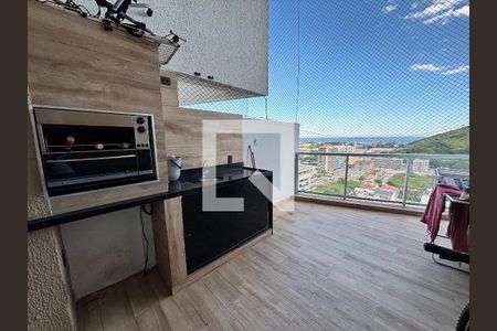 Varanda de apartamento à venda com 4 quartos, 122m² em Recreio dos Bandeirantes, Rio de Janeiro