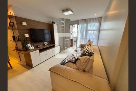 Sala de apartamento à venda com 4 quartos, 122m² em Recreio dos Bandeirantes, Rio de Janeiro