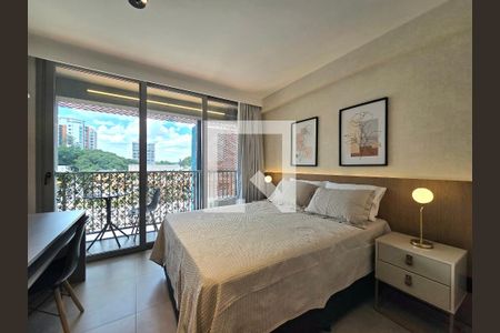 Studio de kitnet/studio para alugar com 1 quarto, 25m² em Indianópolis, São Paulo