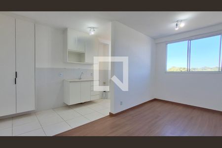 Sala de apartamento para alugar com 2 quartos, 44m² em Dona Edith de Campos Fávaro, Paulínia