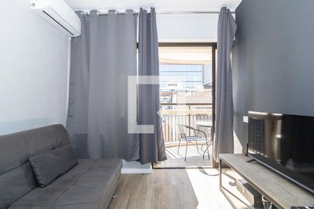 Sala de apartamento à venda com 1 quarto, 36m² em Itaim Bibi, São Paulo