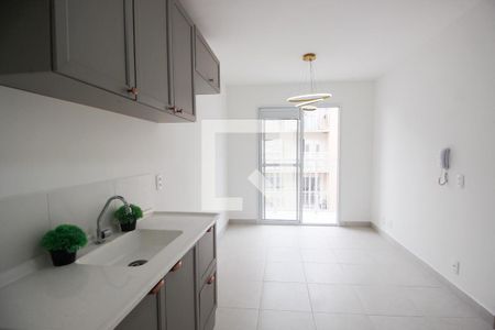 Sala / Cozinha / Área de Serviço de apartamento para alugar com 2 quartos, 36m² em Socorro, São Paulo