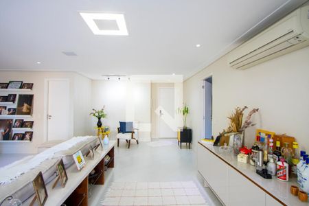 Sala de apartamento à venda com 3 quartos, 126m² em Campestre, Santo André