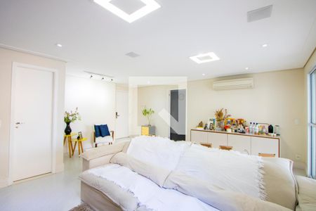 Sala de apartamento à venda com 3 quartos, 126m² em Campestre, Santo André