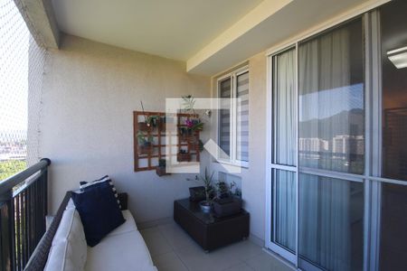 Sala - Varanda de apartamento à venda com 4 quartos, 167m² em Barra Olímpica, Rio de Janeiro