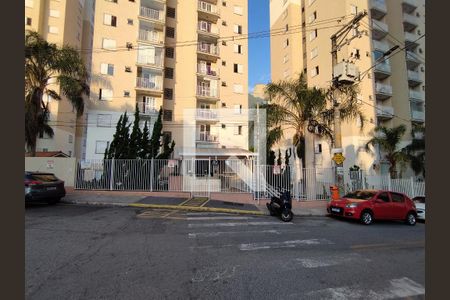 Fachada e portaria de apartamento à venda com 2 quartos, 49m² em Taboão, São Paulo